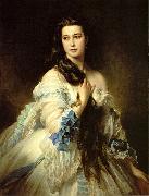 Franz Xaver Winterhalter Barbara Dmitrievna Mergassov Rimsky Korsakova France oil painting artist